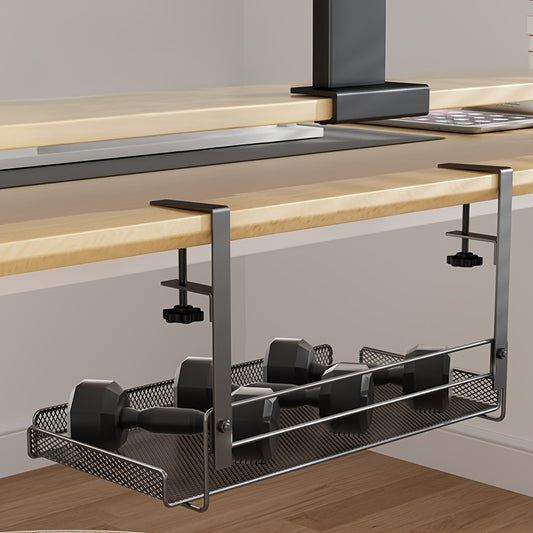Cable Management Under-table Storage Rack | Cable Management Box | Cable Management Rack | Wire Socket Router | Punch-free Desktop Storage Rack